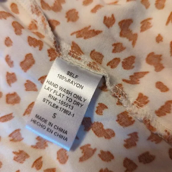 Savanna Jane Top Womens Small Floral Embroidered Boho Cottagecore - Picture 8 of 8